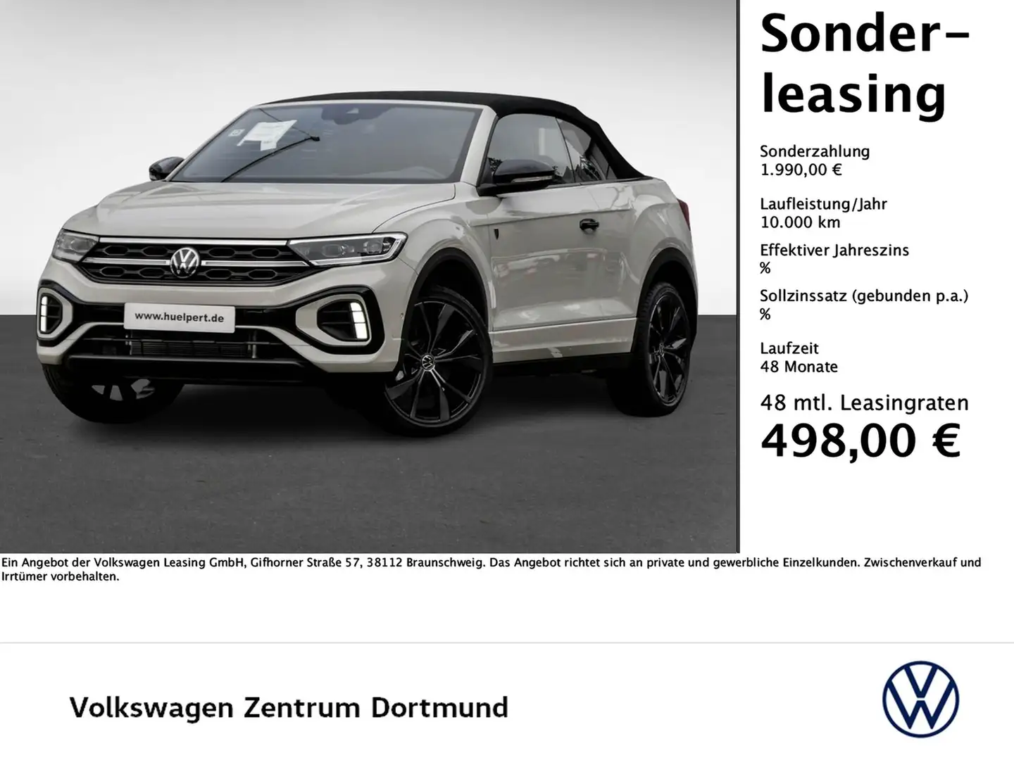 Volkswagen T-Roc Cabrio 1.5 R-LINE DSG EDITION KARMANN PLUS Gris - 1