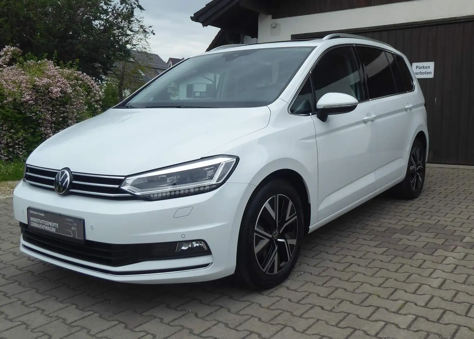 Volkswagen Touran 1.5 TSI ACT OPF DSG Highline//7-SITZER//TOP-EXTRAS Weiß - 2