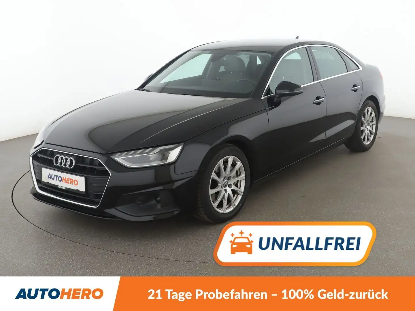Audi A4 40 TDI Aut. *NAVI*360°*LED*TEMPO*SHZ* Zwart - 1