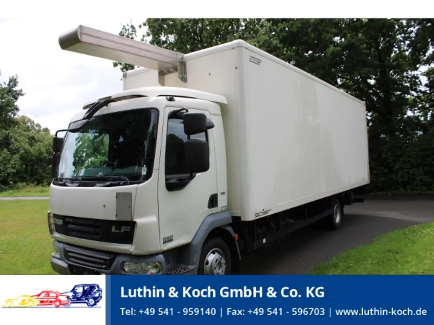 DAF LF 45.180 Ladebordwand Weiß - 1
