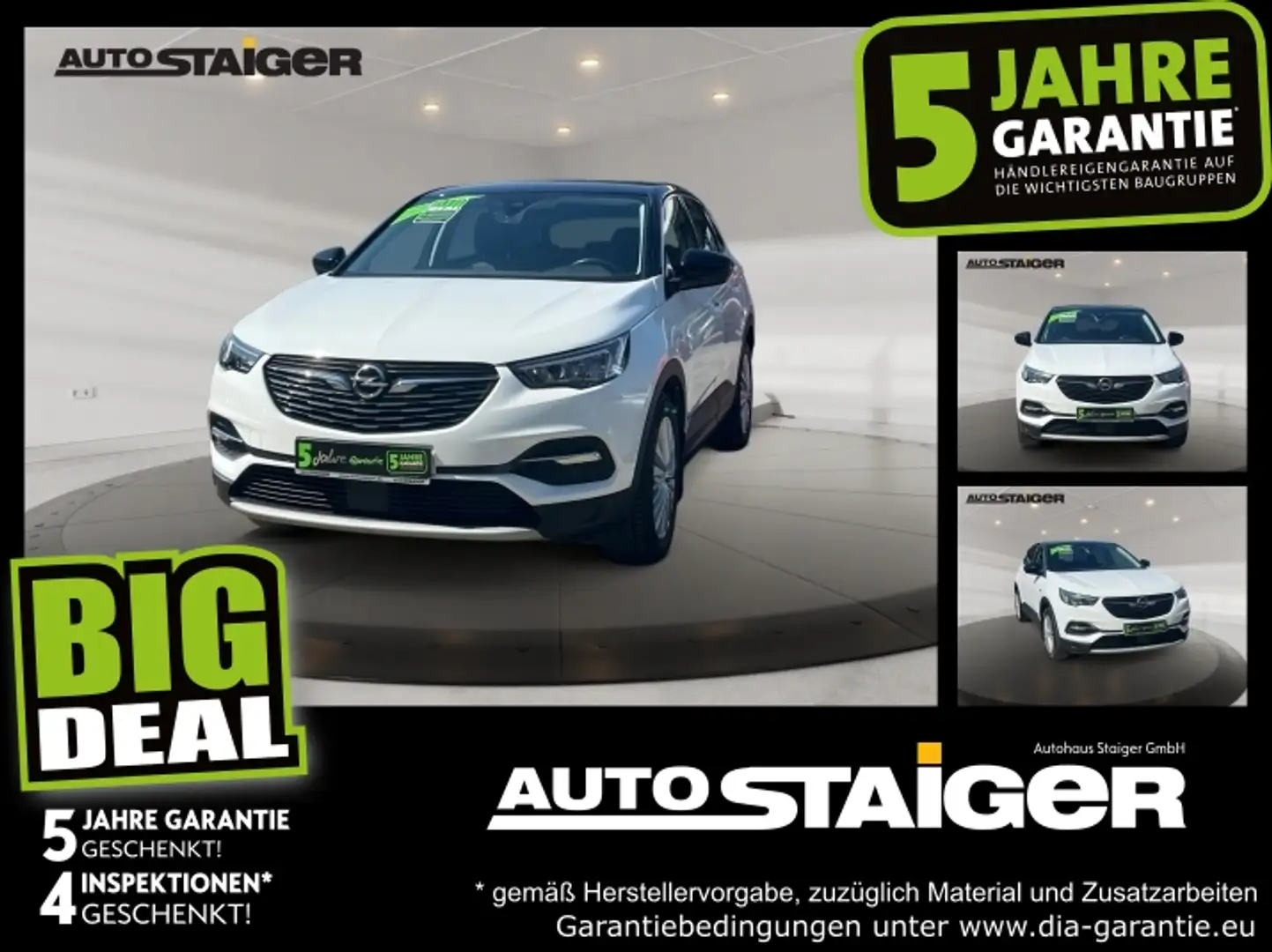 Opel Grandland INNOVATION Automatik, Navi,.... Bianco - 1