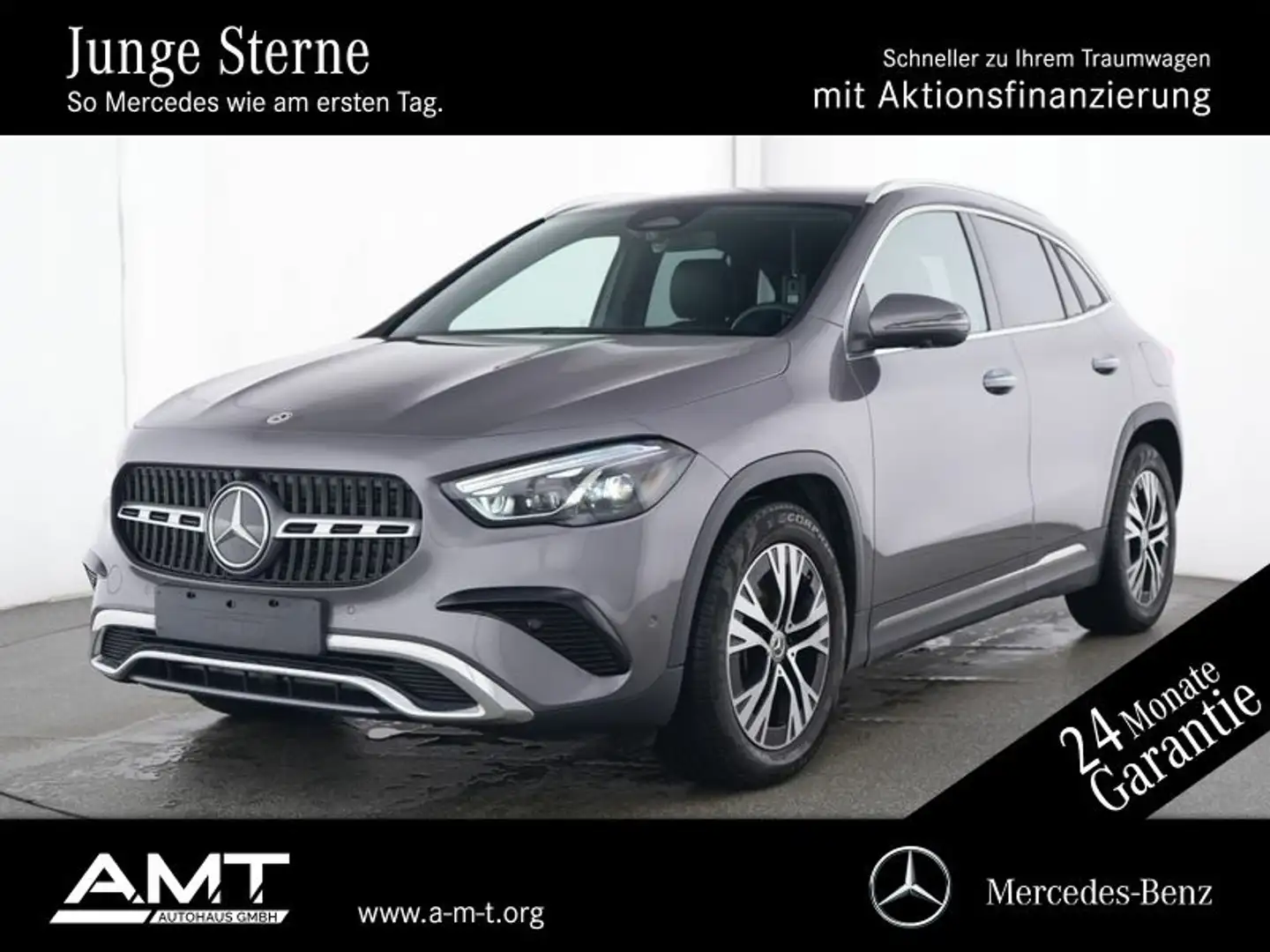 Mercedes-Benz GLA 220 d 4M Progr.*AHK*Multibeam*Distronic*360° Gris - 1