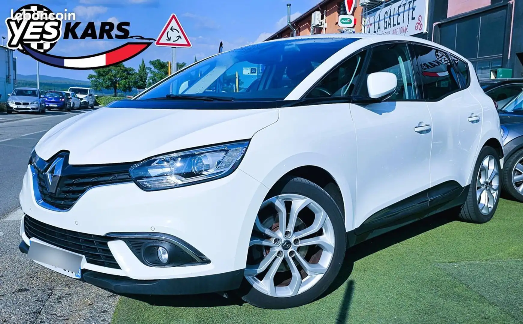 Renault Scenic REANULT 1.7 Blue dCi 120ch Business Intens EDC-MOTEUR A CHAINE Blanc - 1