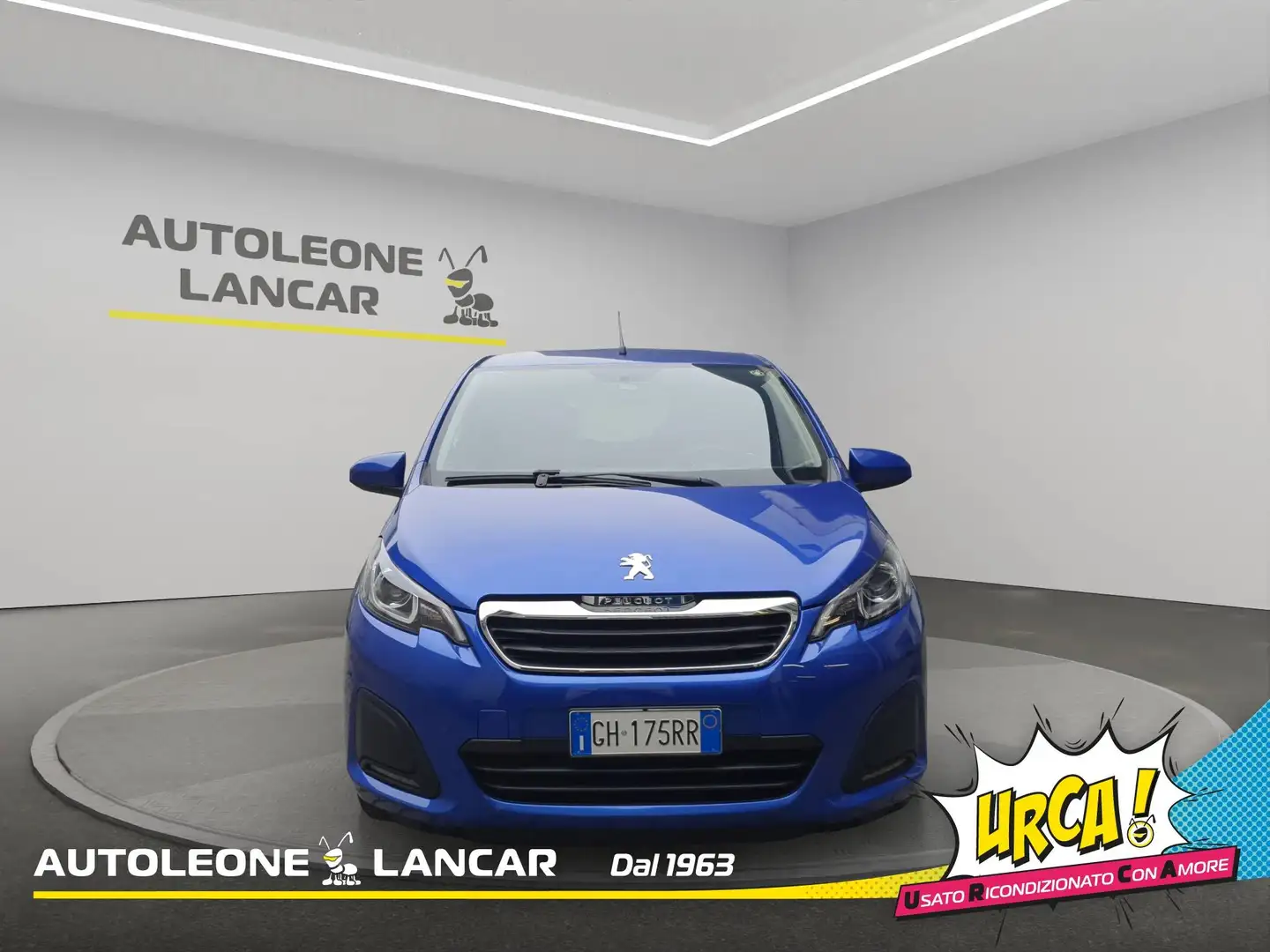 Peugeot 108 5p 1.0 vti Active 72cv OK NEOPATENTATI E6 Bleu - 2