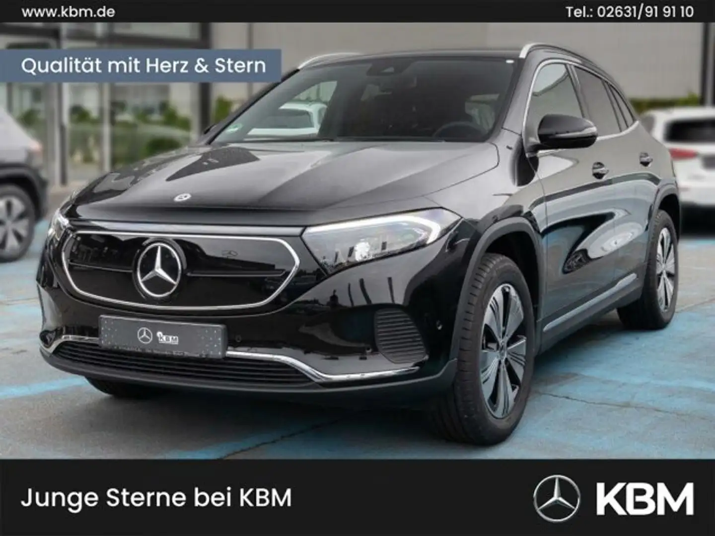 Mercedes-Benz EQA 350 EQA 350 4MATIC °DIGI-RA°SHZ°AMBI°4-MATIC°RFK°TW° Noir - 1