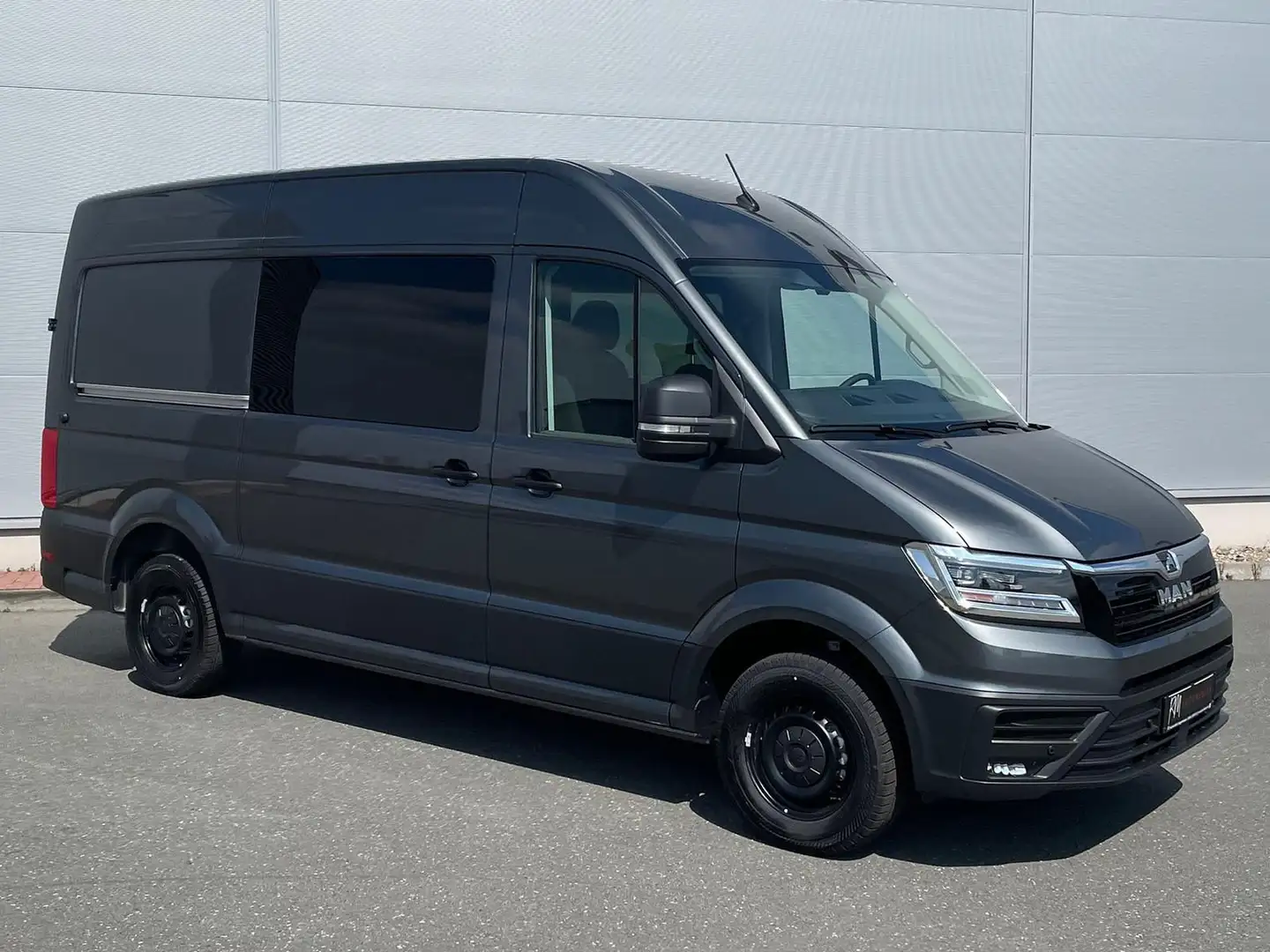 MAN TGE 3.160 L3H3 MIXTO LED AHK NAVI GRA RWD SITZH Grijs - 2