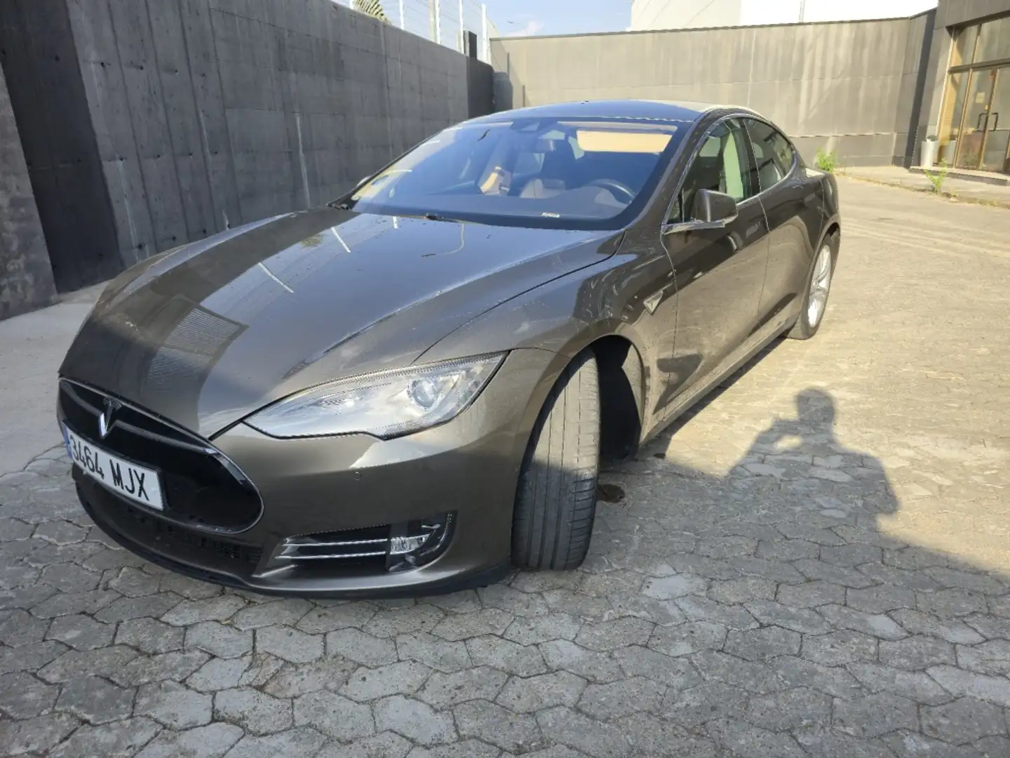 Tesla Model S 70D AWD Marrón - 2