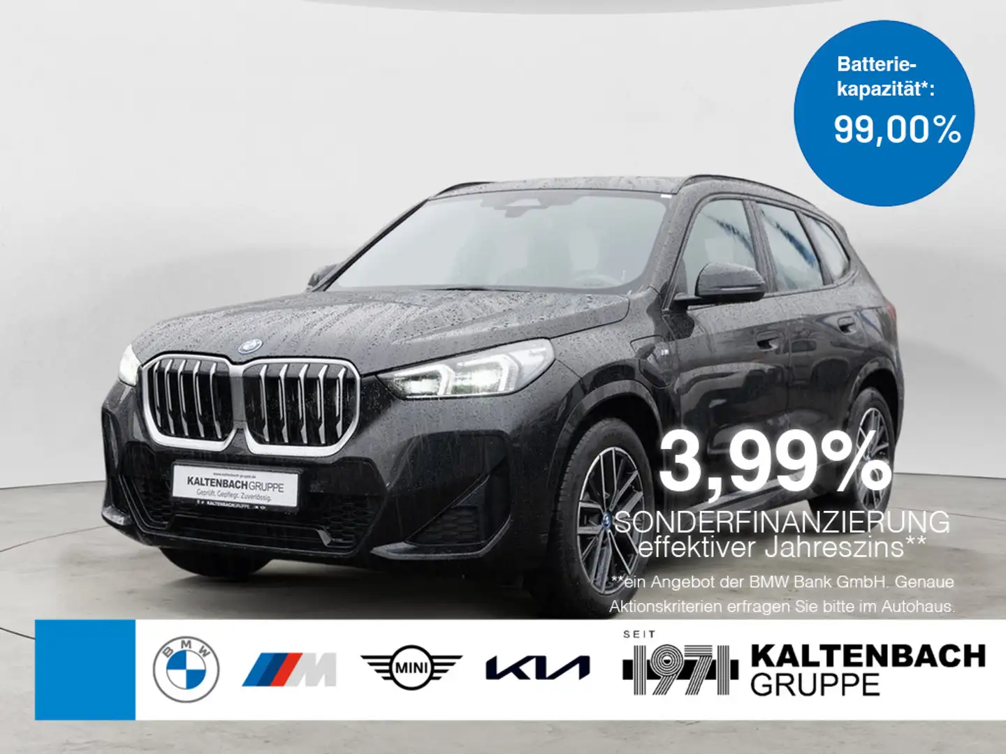 BMW X1 xDrive 25e M-Sport LED NAVI KAMERA KLIMA Noir - 1