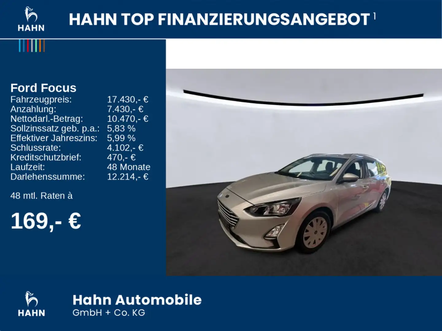 Ford Focus 1.0EcoBoost Automatik Cool&Connect Cam Nav Argento - 2