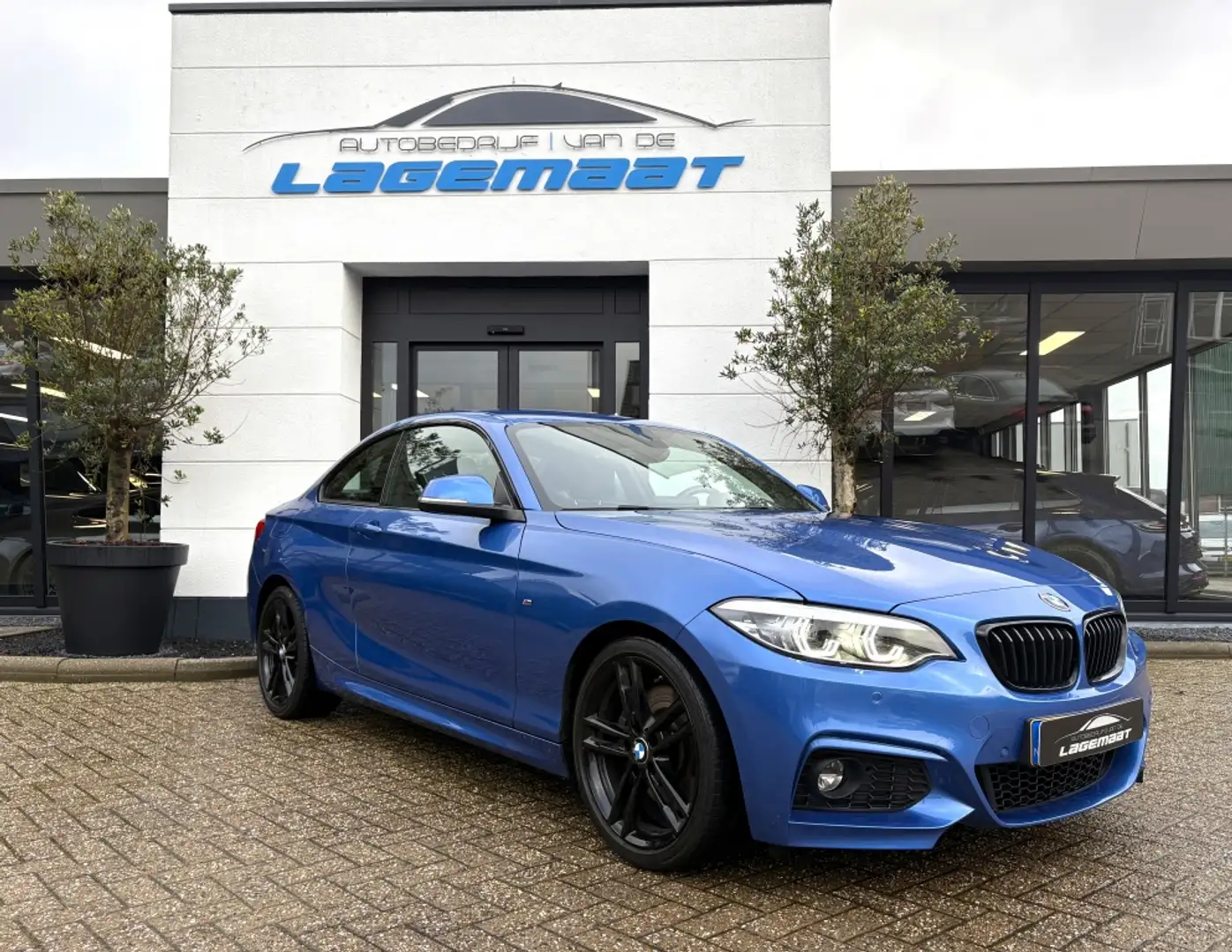 BMW 230 2-serie Coupé 230i Executive| M-Sport | Alcantara Bleu - 1