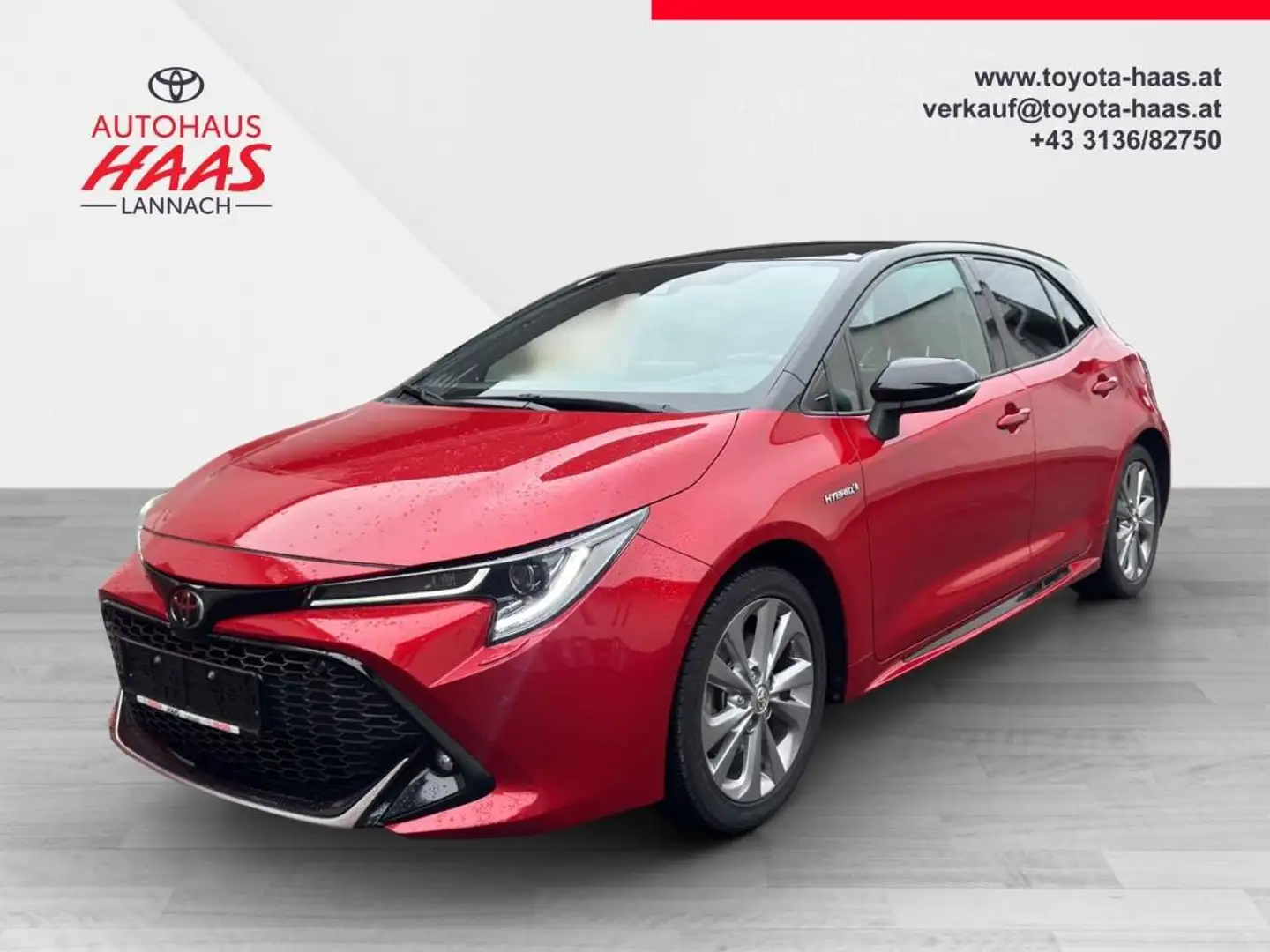 Toyota Corolla 2,0 Hybrid GR-S+Safetypaket Rot - 1