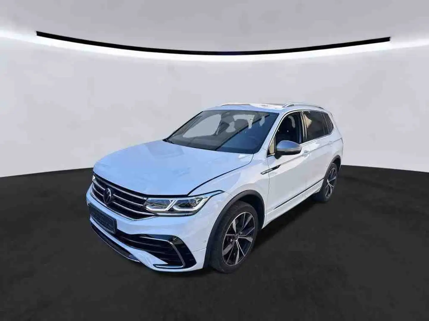 Volkswagen Tiguan Allspace 2.0 TDI DSG 4M R-LINE *IQ *AHK *PANO *ACC *RKAM * Weiß - 2