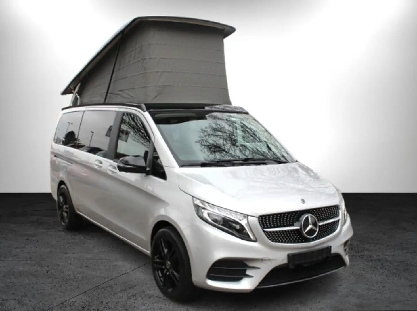 Mercedes-Benz Marco Polo V 300 d AMG 4M*360*AHK*DISTRONIC*STHZ*KÜCHE*19'' Ezüst - 2