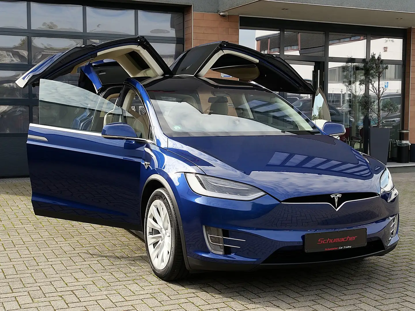 Tesla Model X 75D  FREE SUPERCHARGER SC01 TRANSFERABLE! Blue - 2