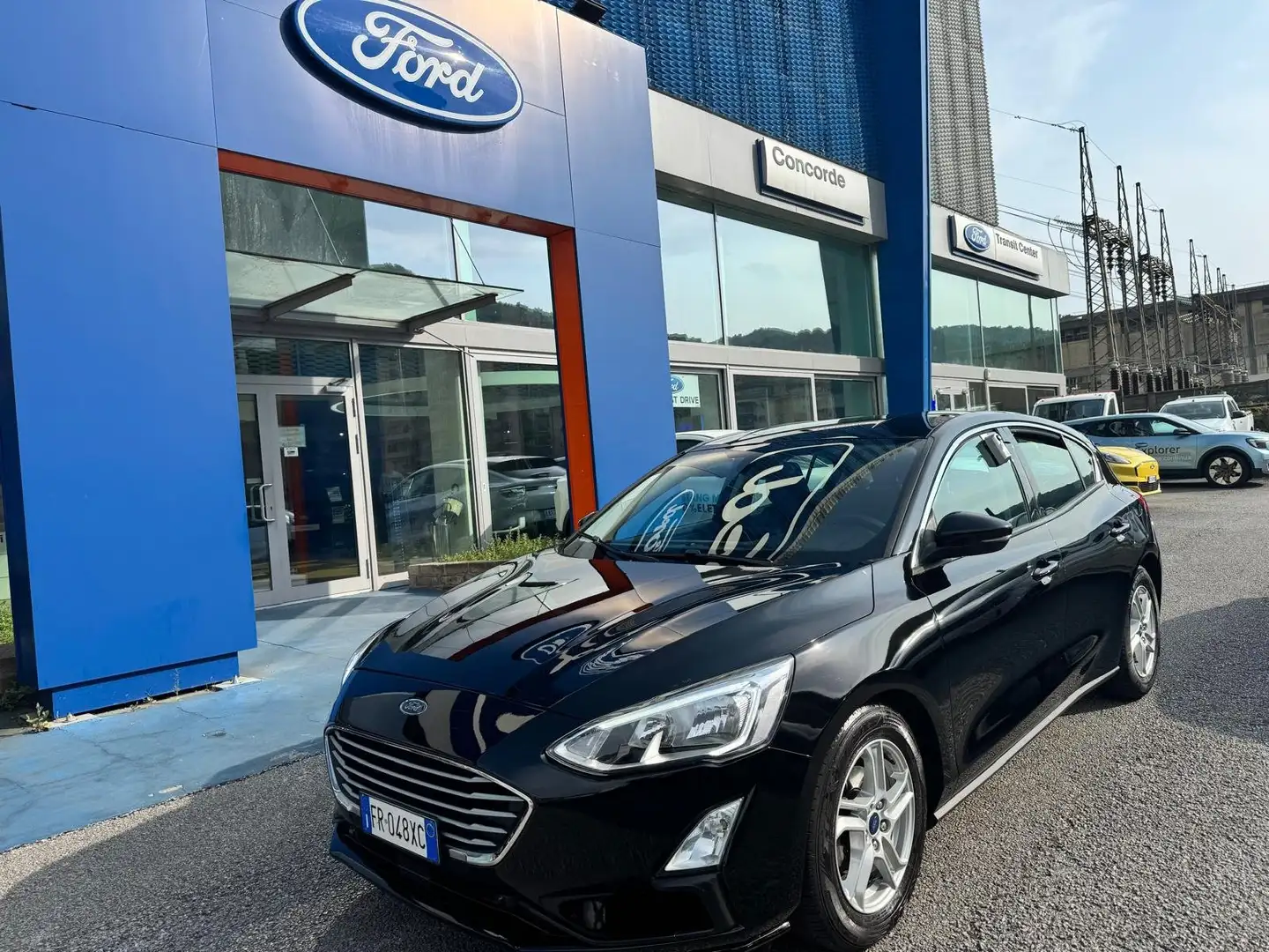 Ford Focus Focus 1.0 ecoboost 100cv Zwart - 1