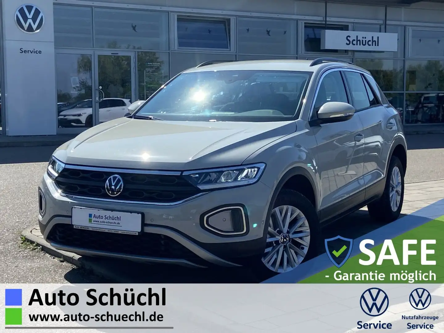 Volkswagen T-Roc 1.5 TSI DSG Life NAVI+LED+AHK+APP-CONNECT+ Grau - 1