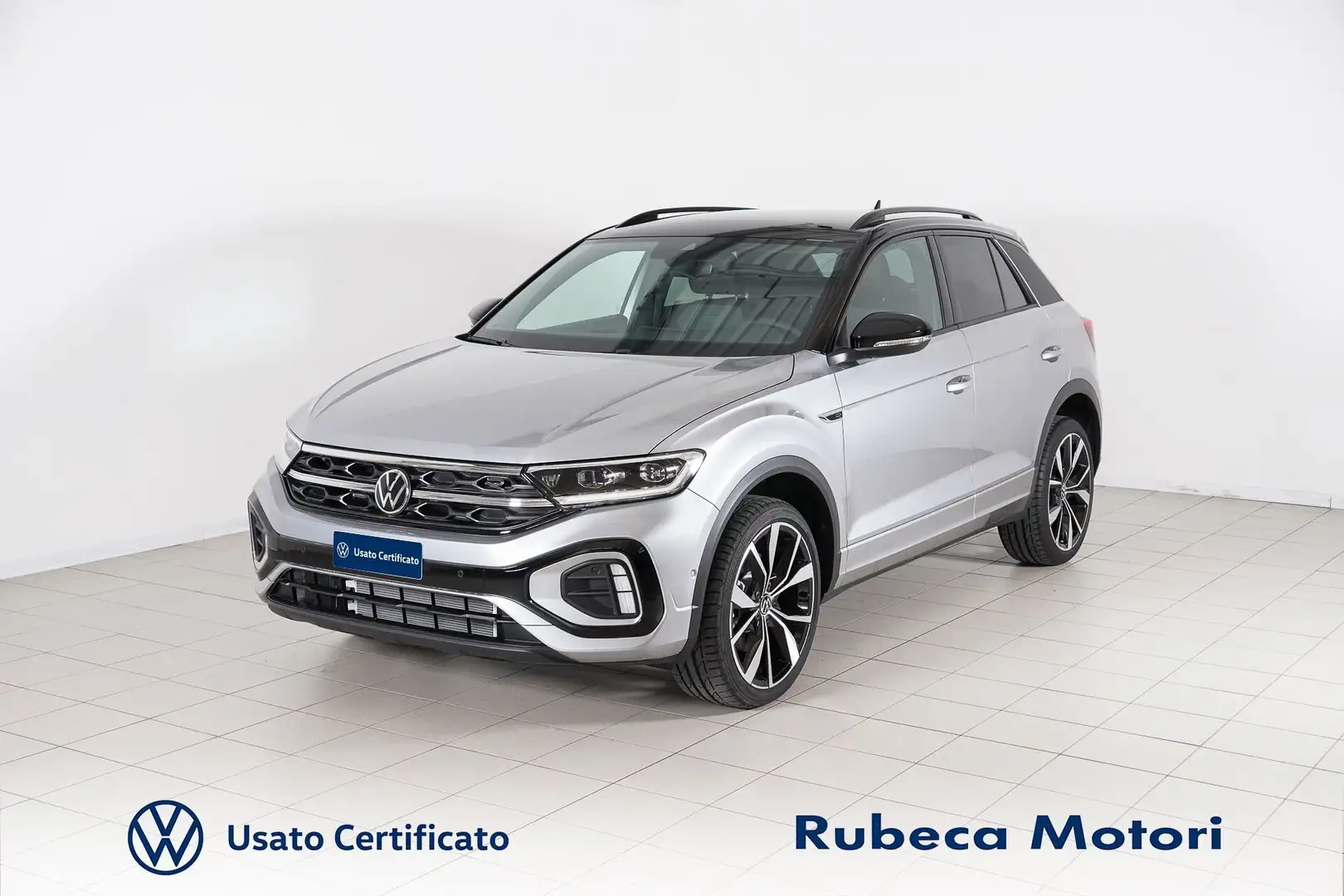 Volkswagen T-Roc 1.0 TSI R-Line Plus 115CV Silber - 1