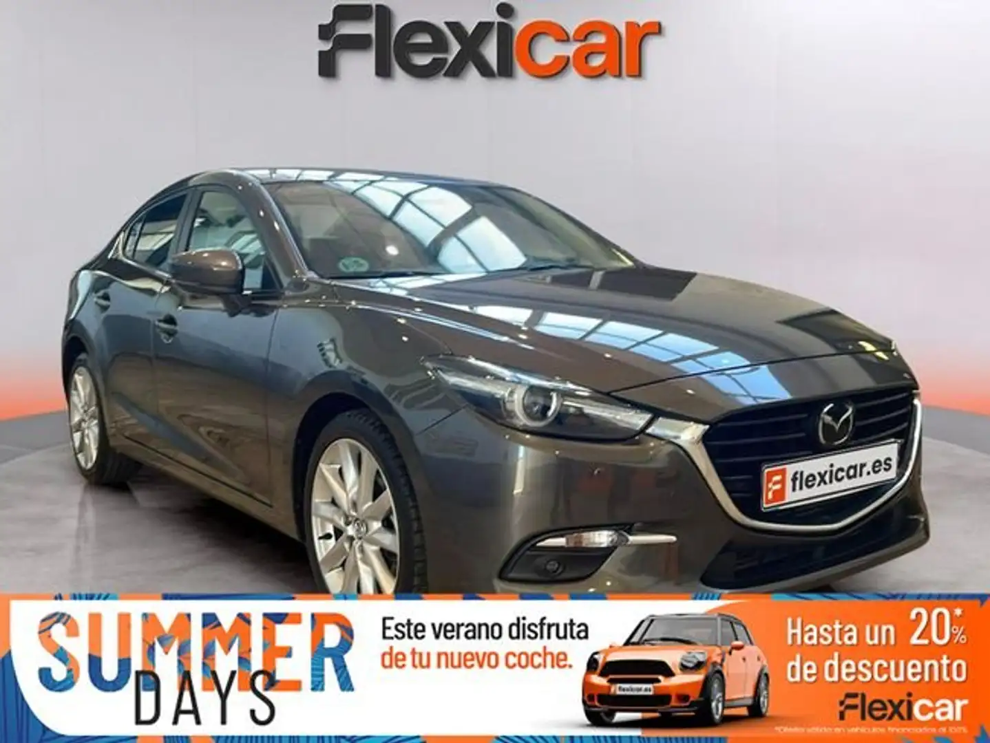 Mazda 3 2.2 Style Confort+Visual 110kW Gris - 1