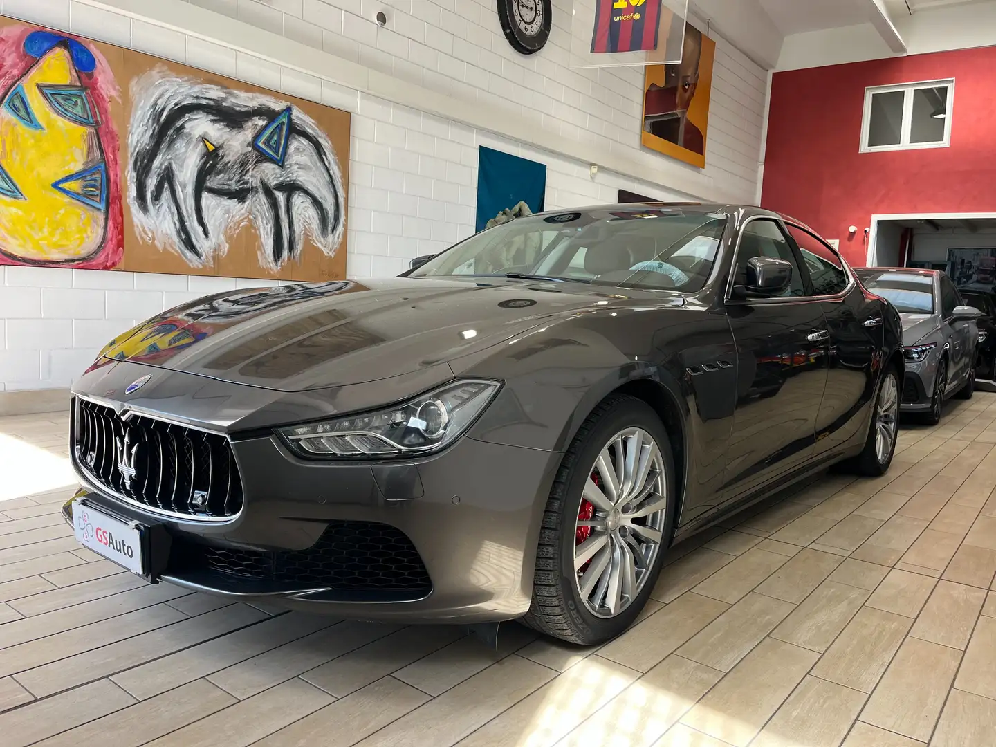 Maserati Ghibli Ghibli III 2013 3.0 V6 bt S Q4 410cv auto Grijs - 1