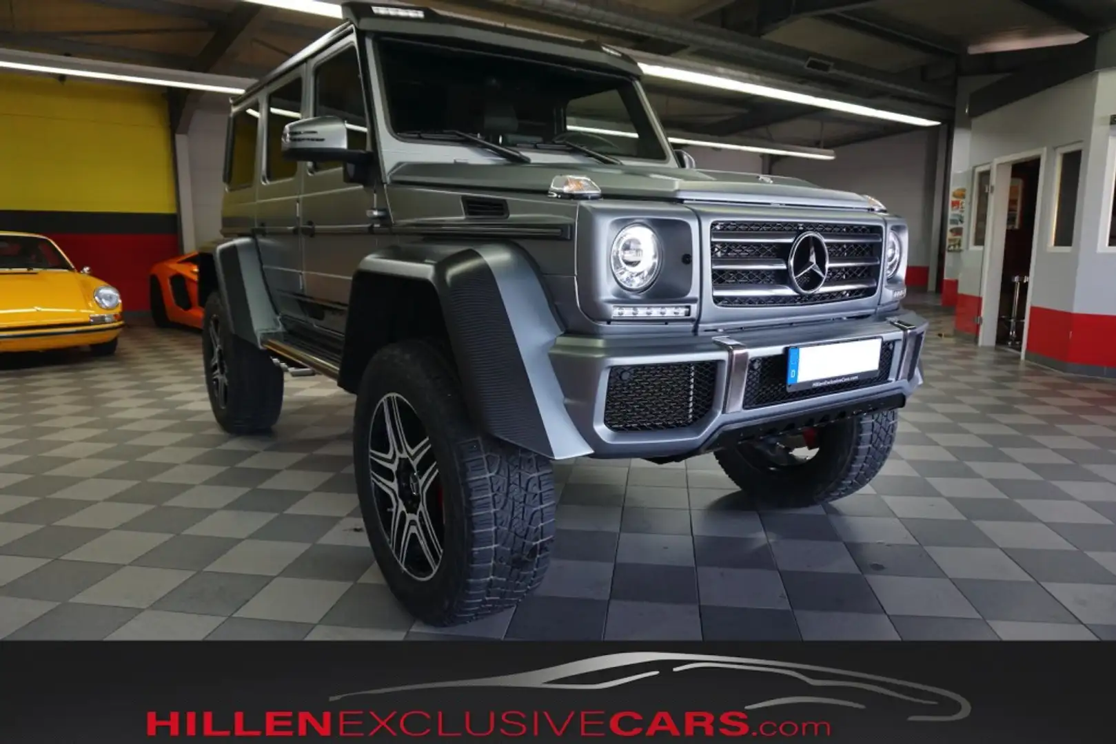 Mercedes-Benz G 500 4x4² MB Scheckheft*2.Hand*Sitzklima*SD Grigio - 1
