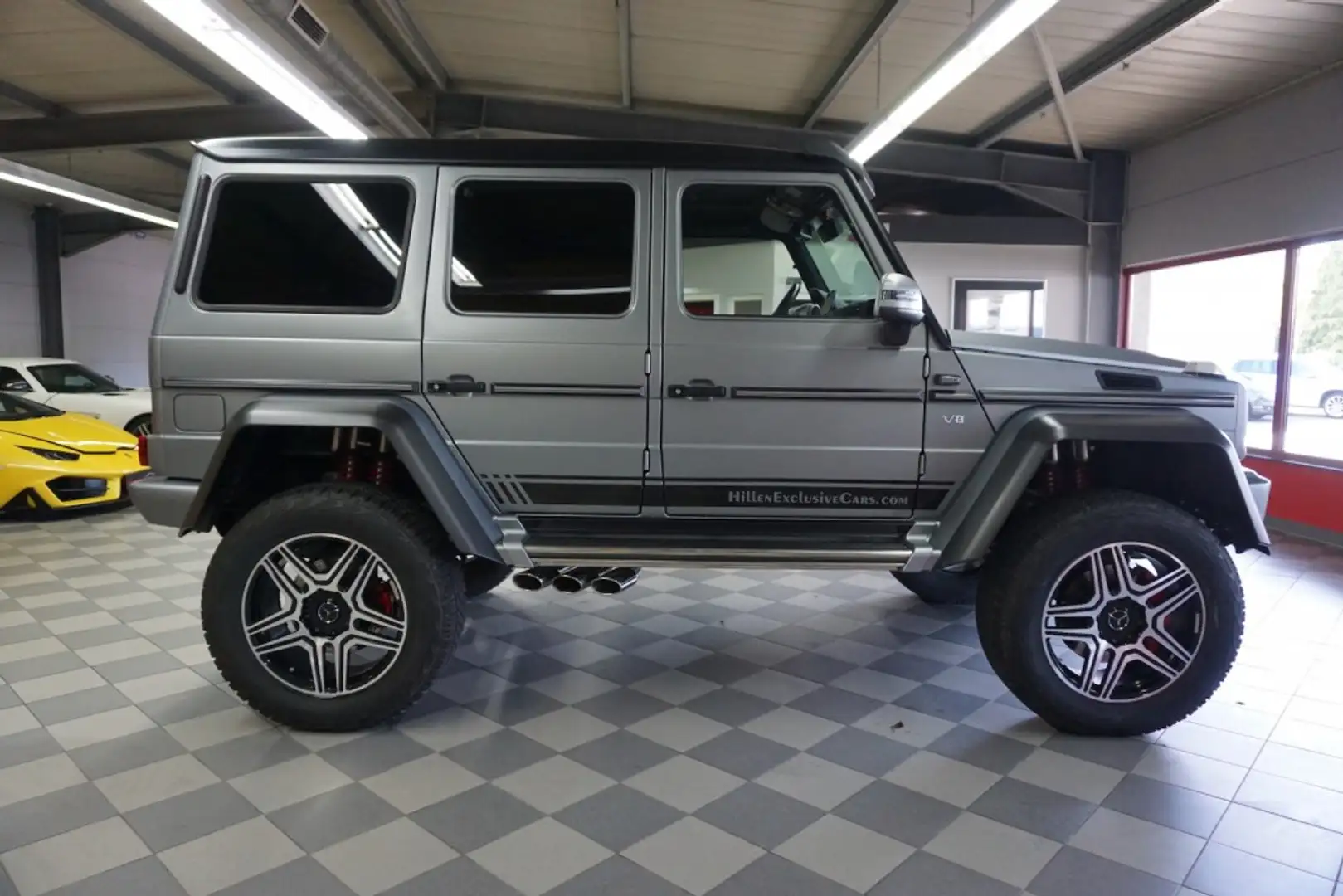 Mercedes-Benz G 500 4x4² MB Scheckheft*2.Hand*Sitzklima*SD Grigio - 2