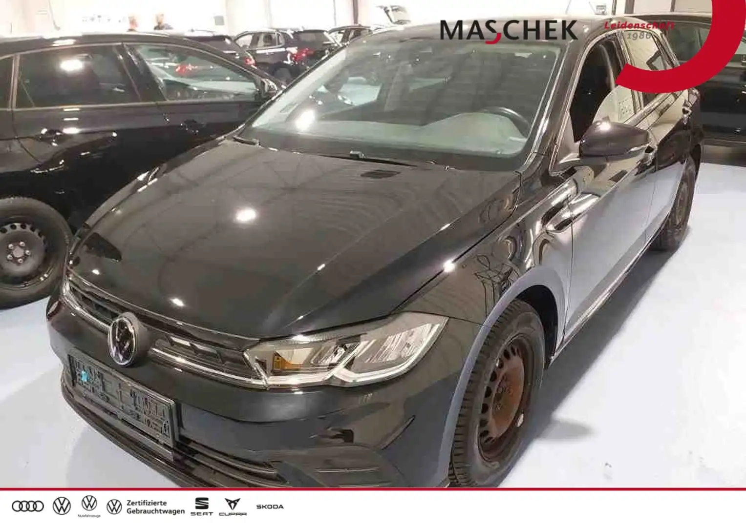 Volkswagen Polo Life 1.0 TSI DSG Navi LED Sitzh. AppConnect AUT LE Schwarz - 1