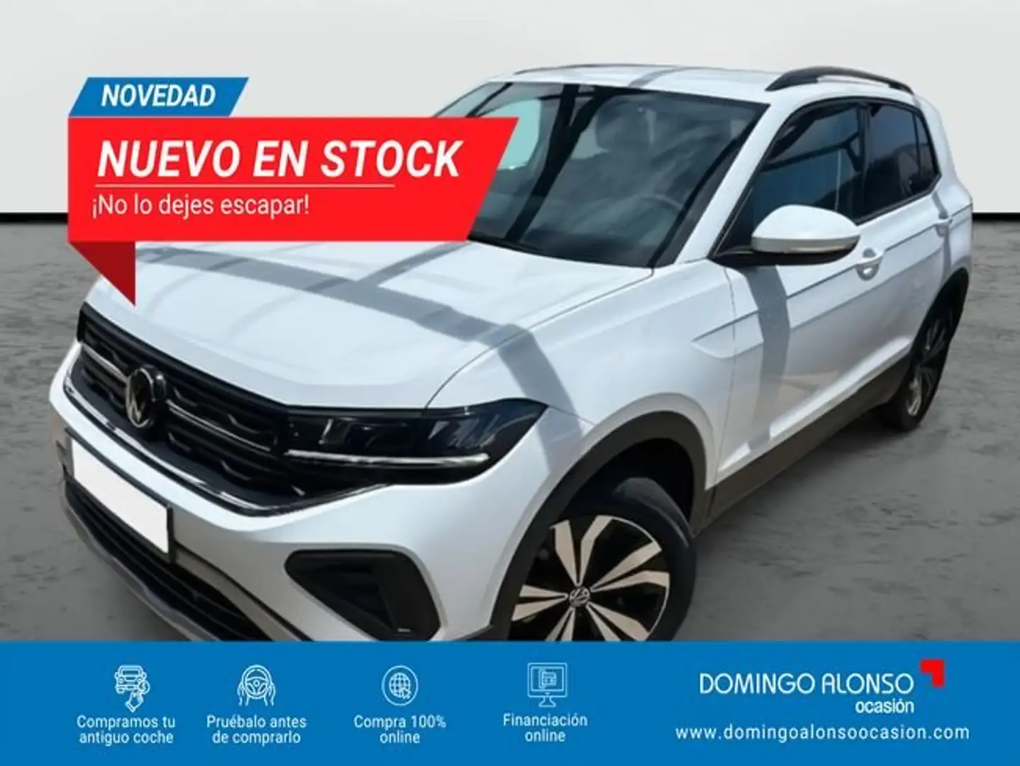 Volkswagen T-Cross Más 1.0 TSI 85 kW (116CV) SG6 Blanco - 1