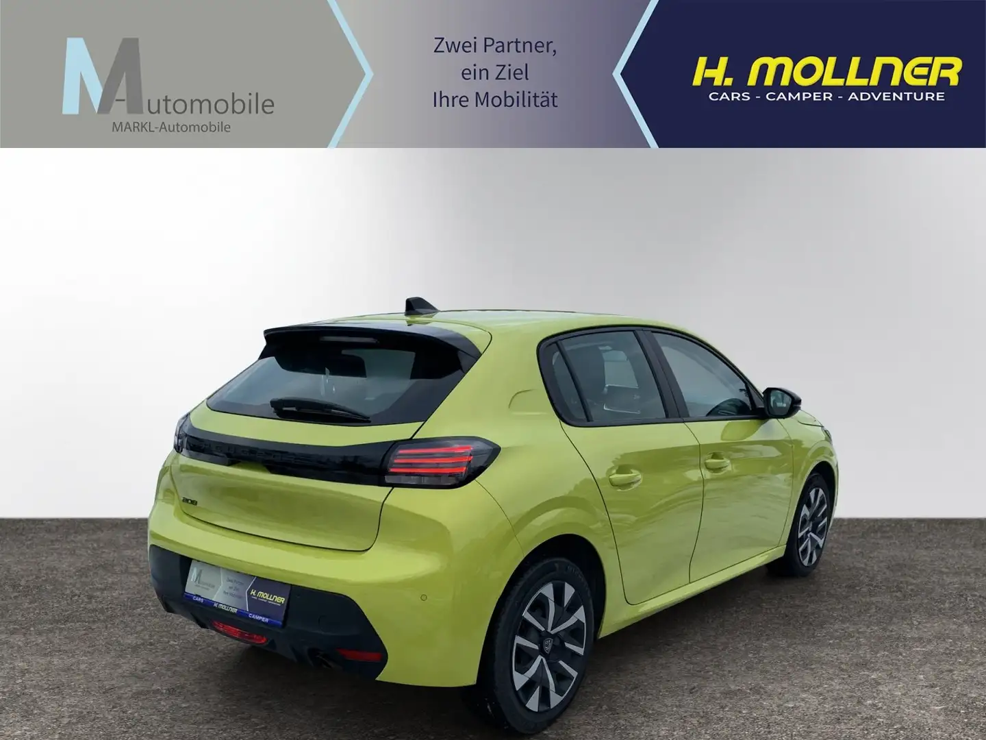 Peugeot 208 Active Gelb - 2