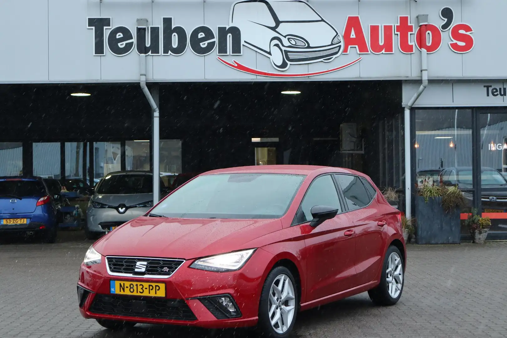 SEAT Ibiza 1.0 TSI FR Business Intense Apple Carplay, Navigat Rouge - 1