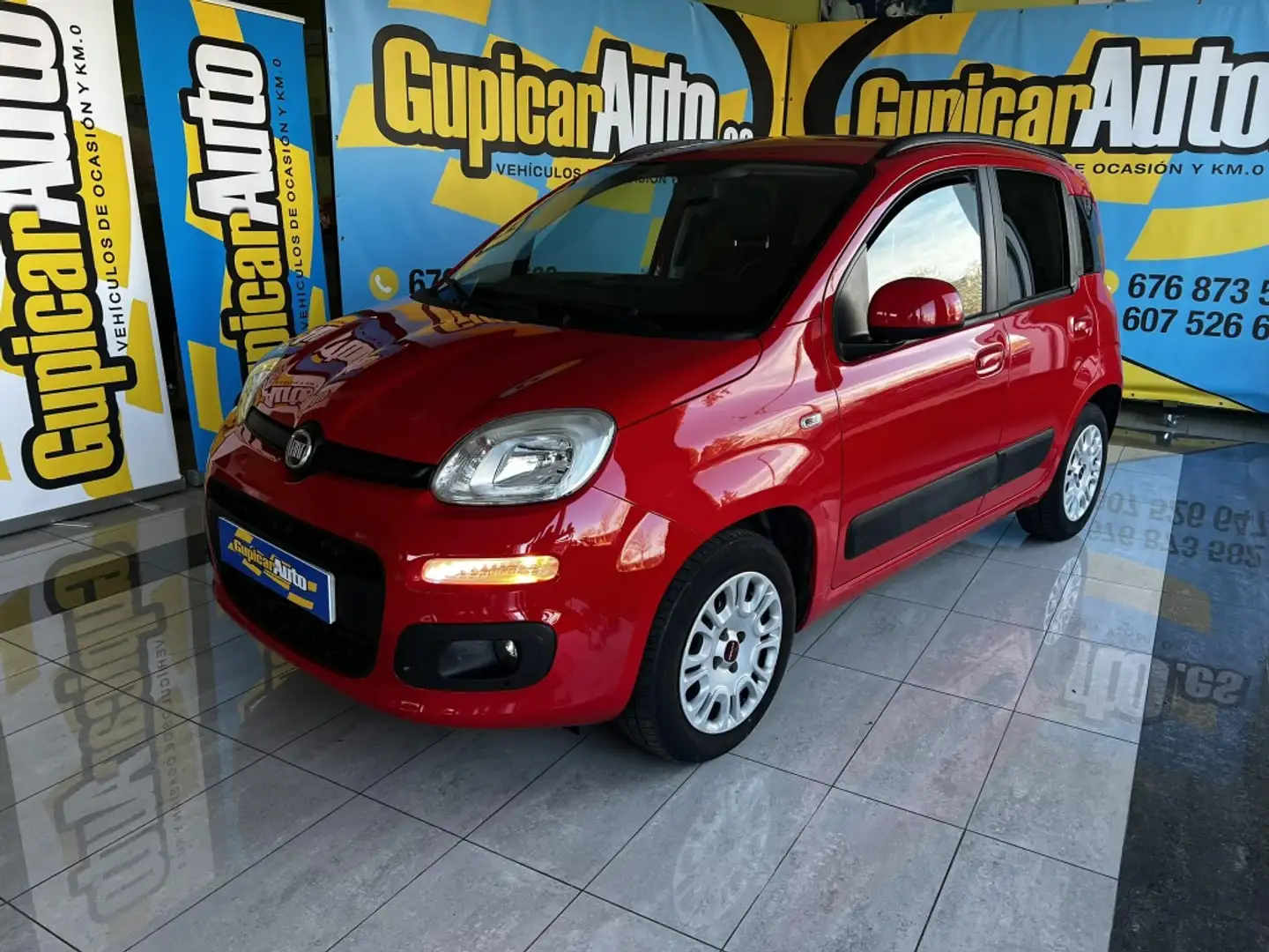 Fiat Panda 1.2 Gasolina/GLP Lounge Rojo - 1
