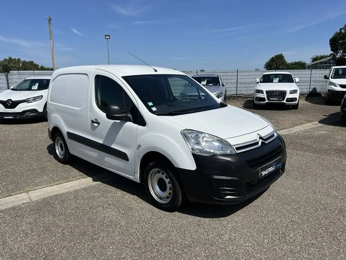 Citroen Berlingo Citroën II 1.6 BlueHDi 75ch 3Places Clim Régulateu Blanc - 2