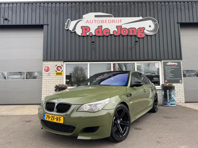 BMW M5 M5 E60 Urban green wrap, Originele lak in goede st