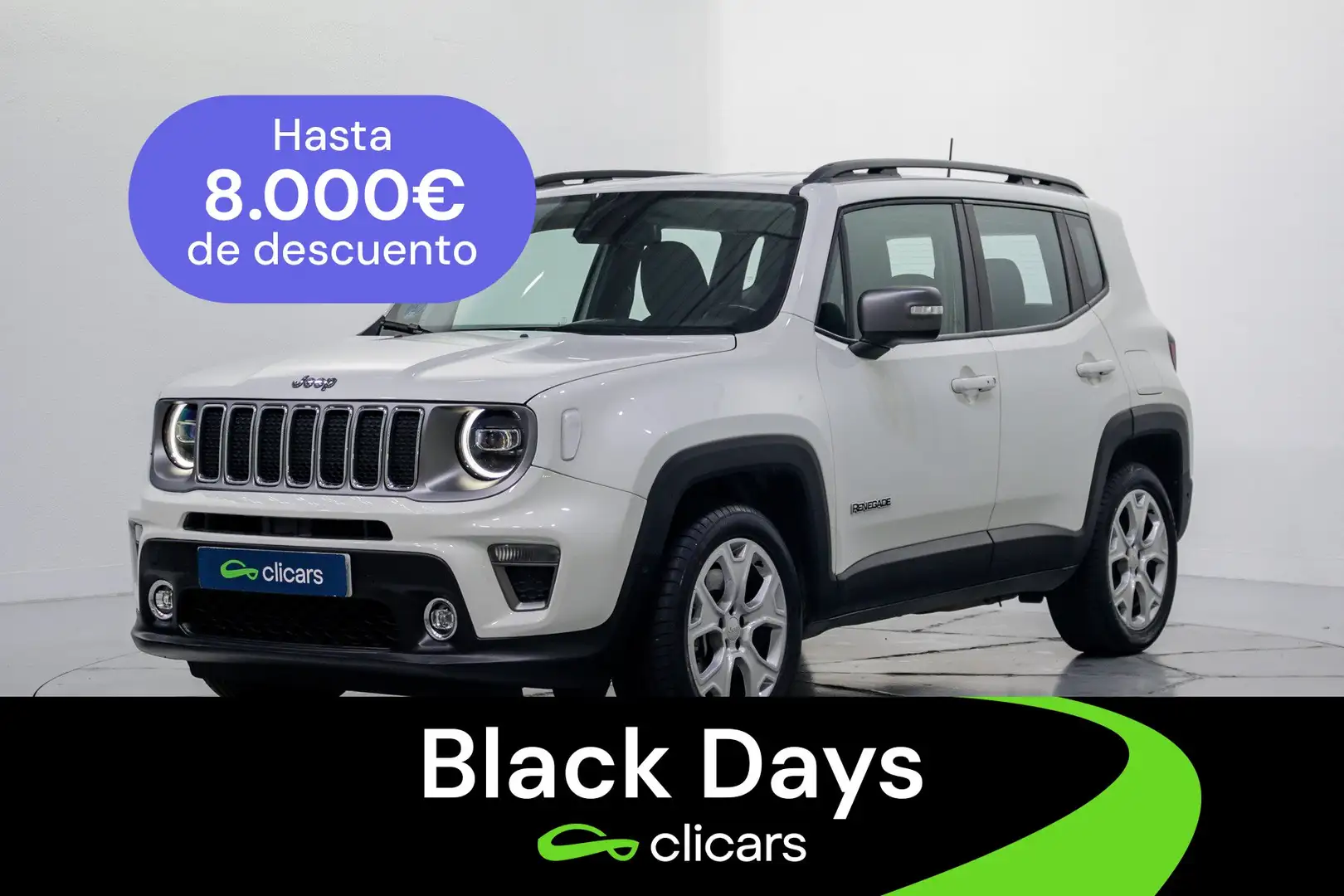 Jeep Renegade Renegade1.3 PHEV Limited 4x4 Aut. 140KW Blanc - 1