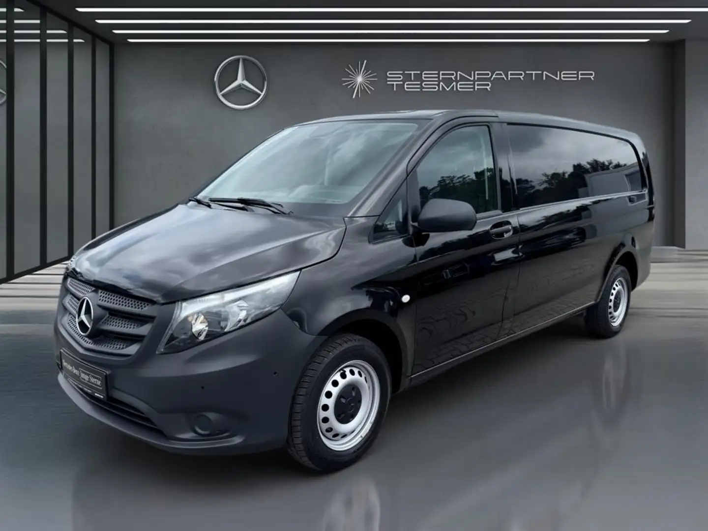 Mercedes-Benz Vito 116 CDI Kasten Extralang Klima+Navi+Kamera Schwarz - 2