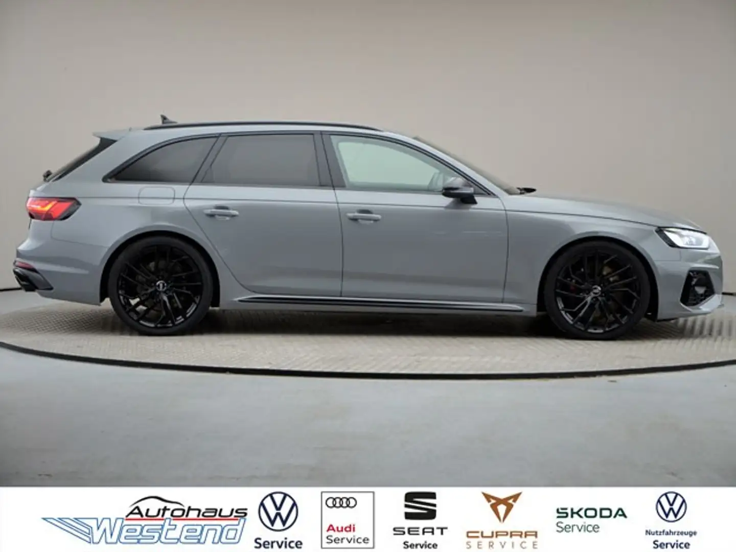 Audi RS4 Avant 2.9 TFSI 331kW qu. Navi LED RS Sportabg. AHK Grau - 2