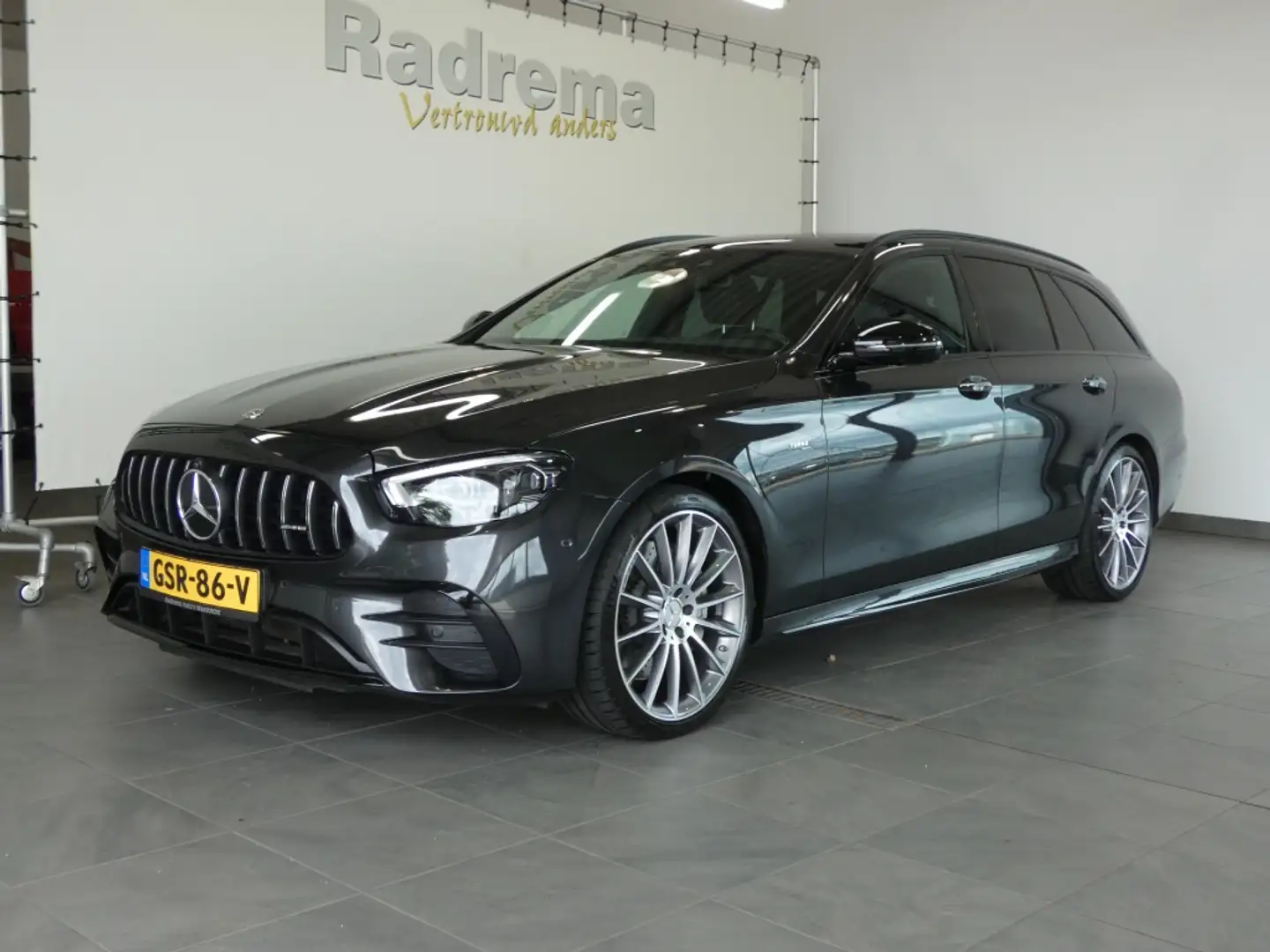 Mercedes-Benz E 53 AMG 4MATIC Burmeister Panodak,Sportuitlaat Voll. Gris - 1