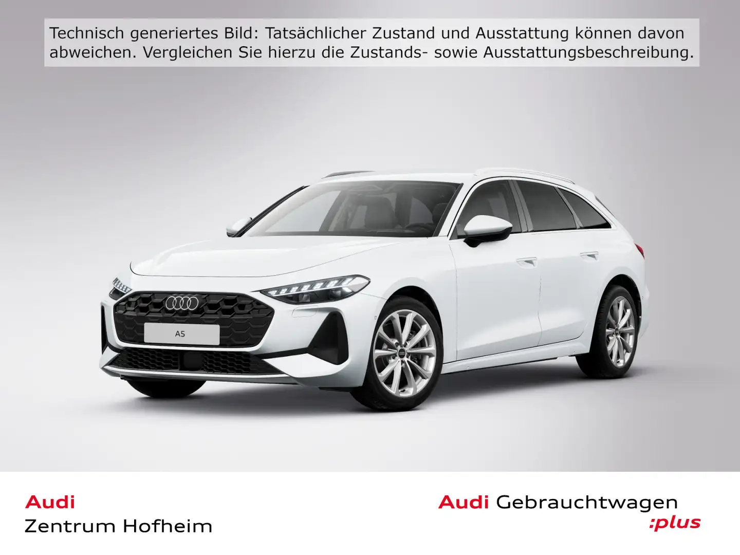 Audi A5 40 TDI S tro*B&O*HUD*LED*Virtual*Navi+* Weiß - 1