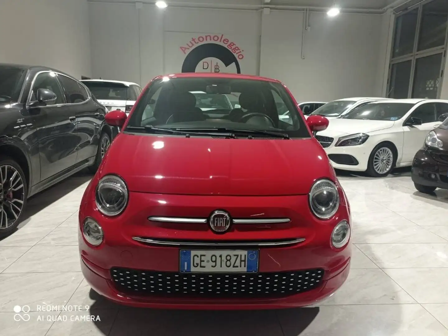 Fiat 500 1.0 hybrid Lounge 70cv Rosso - 1