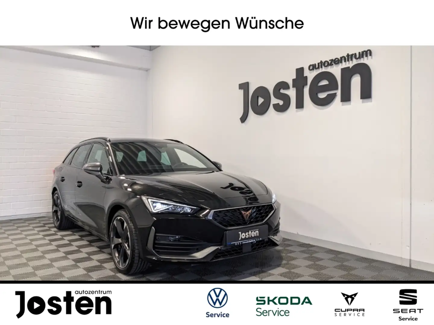 CUPRA Leon Sportstourer 1.5 eTSI NAVI Parklenk ACC Negro - 1