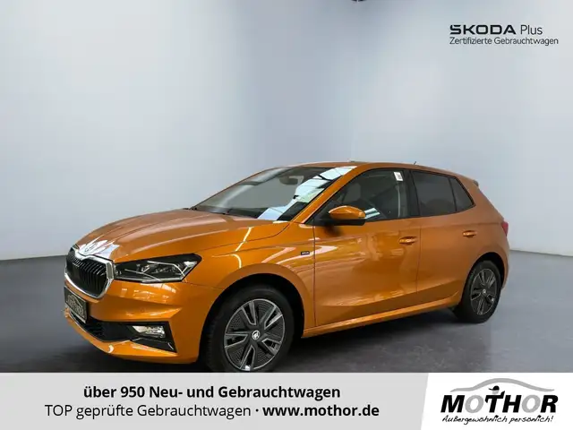 2024 Skoda Fabia in Orange for sale
