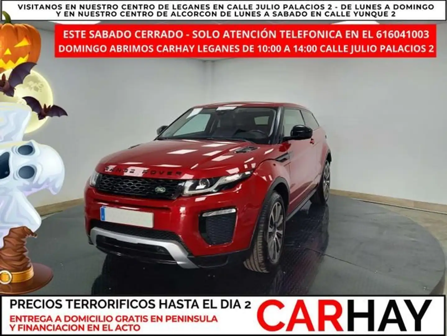 Land Rover Range Rover EVOQUE 3 PUERTAS Rouge - 1