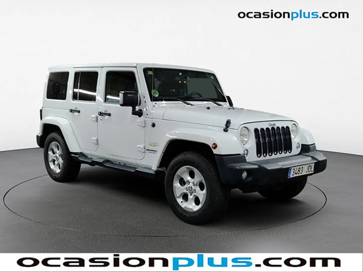 Jeep Wrangler Unlimited 2.8CRD Sahara Blanco - 2