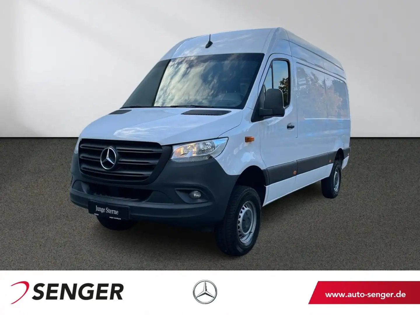 Mercedes-Benz Sprinter 316 CDI KA L2H2 4x4 AHK=3,5t BOTT 9G Blanc - 1