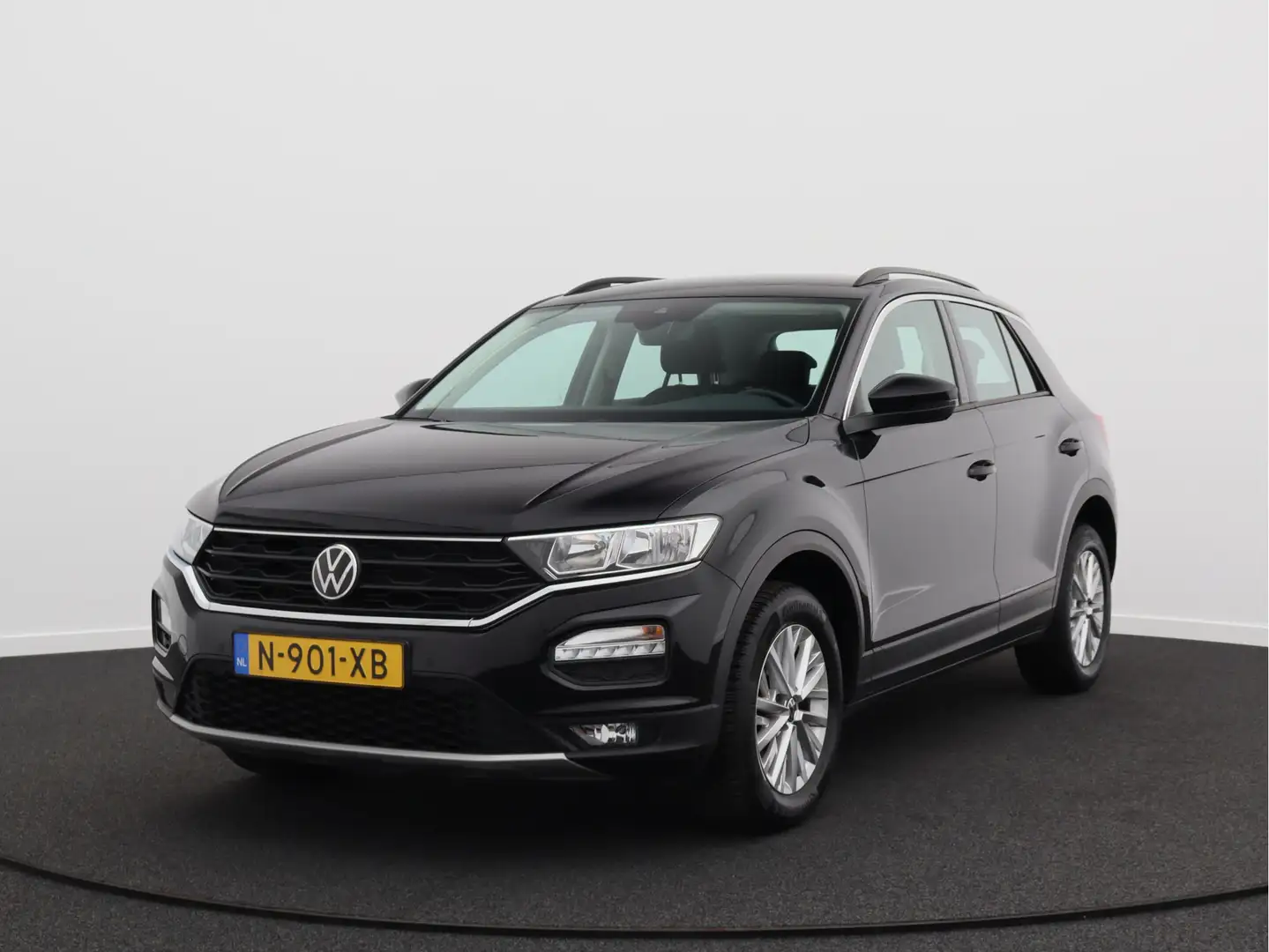 Volkswagen T-Roc 1.0 TSI Style/ lage km/ trekhaak/ zeer mooi! Noir - 1