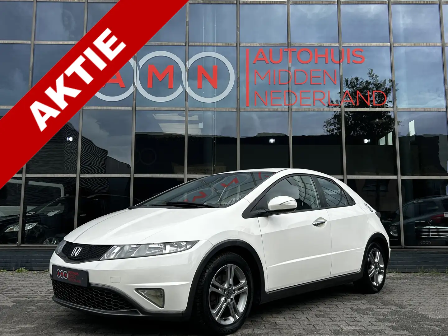 Honda Civic 1.4 Sport Cruisectr,Elekpakket,Airco,LMV16” Wit - 1