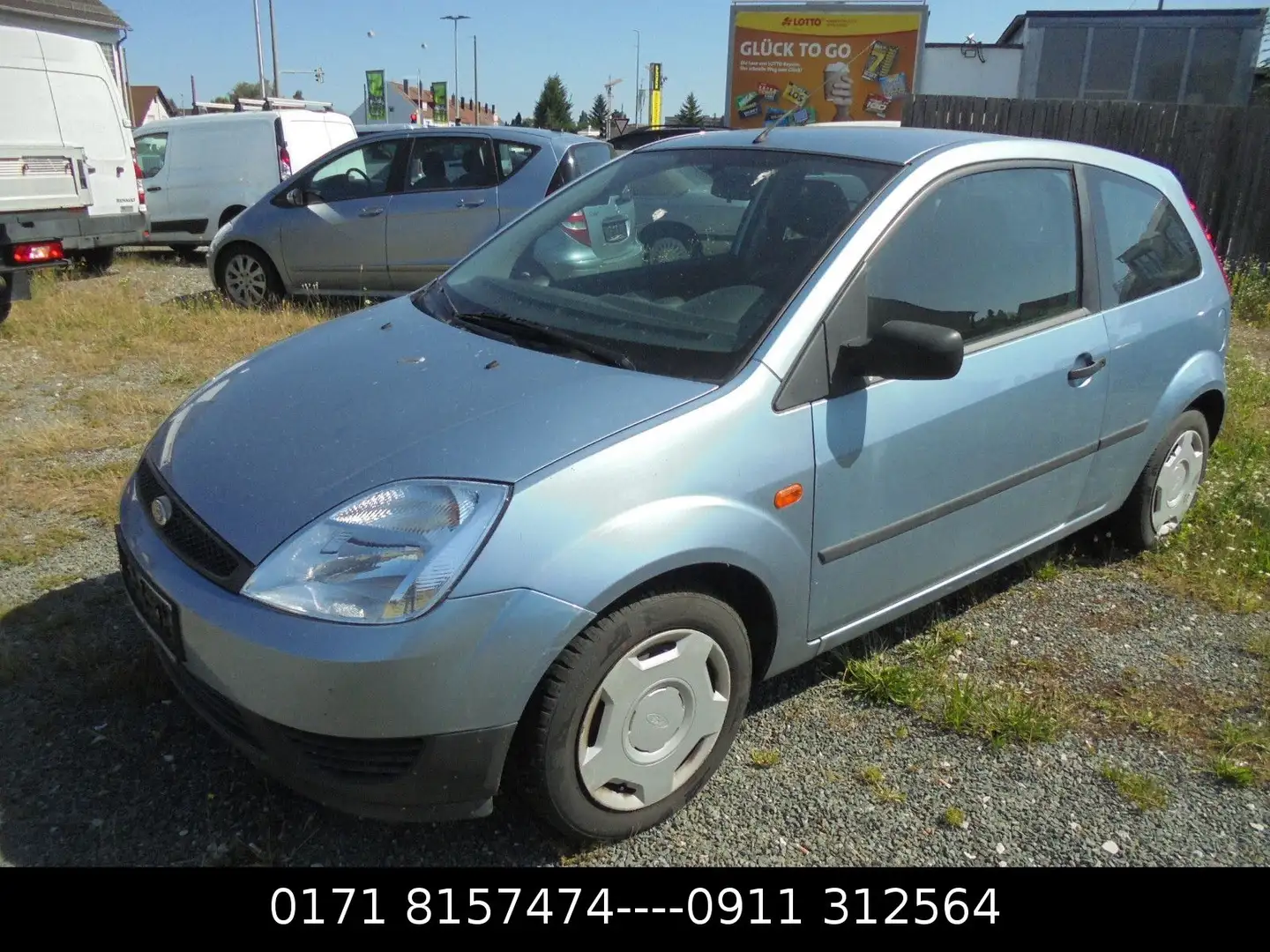 Ford Fiesta 2.Hand erst 88`tkm Blau - 1