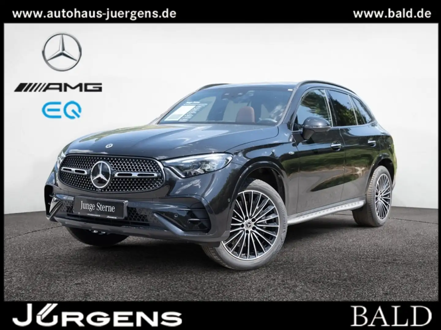 Mercedes-Benz GLC 300 de 4M AMG-Sport/Pano/BURM/AHK Negro - 2