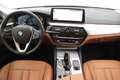 BMW 520 5 520dA Business LEDER/CUIR LED GPS PDC CAM Verw. Modrá - thumbnail 5