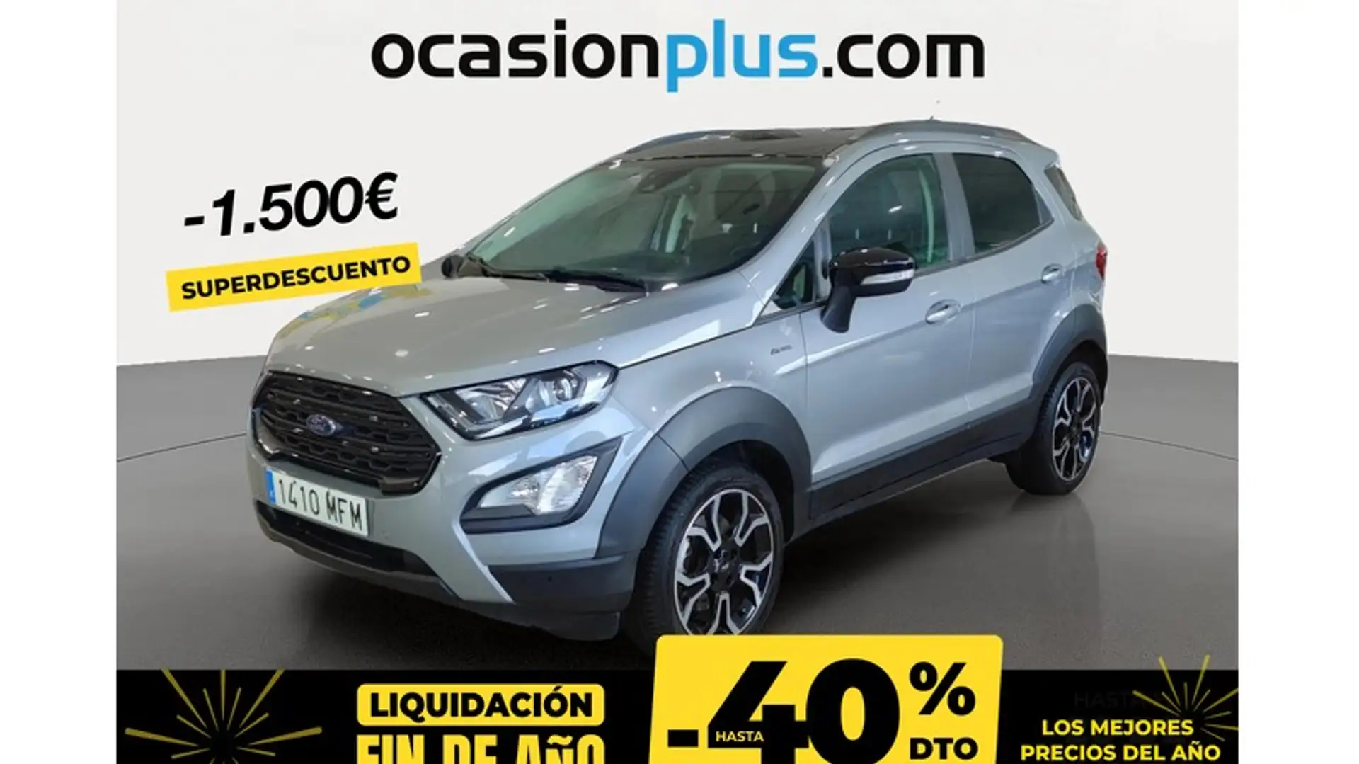 Ford EcoSport 1.0 EcoBoost Active 125 Plateado - 1