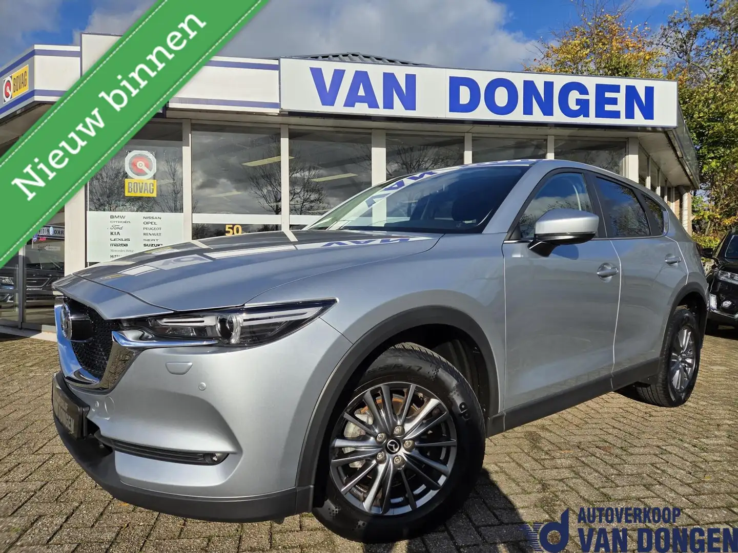 Mazda CX-5 2.0 SkyActiv-G 160 4WD | Automaat | 1e Eigenaar / Zilver - 1